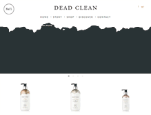 Tablet Screenshot of deadclean.com